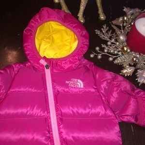 The North Face baby Lil Snuggler Down suit